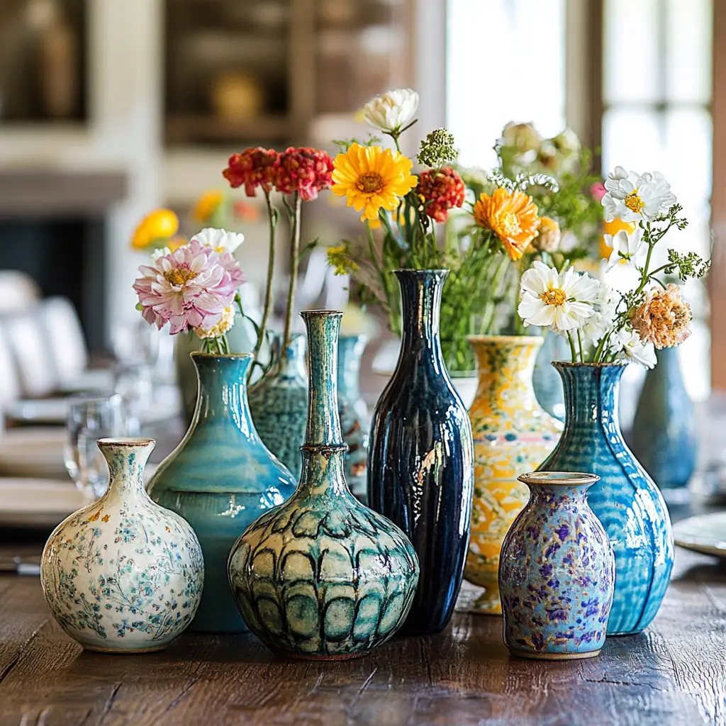 A Cluster of Small Vases