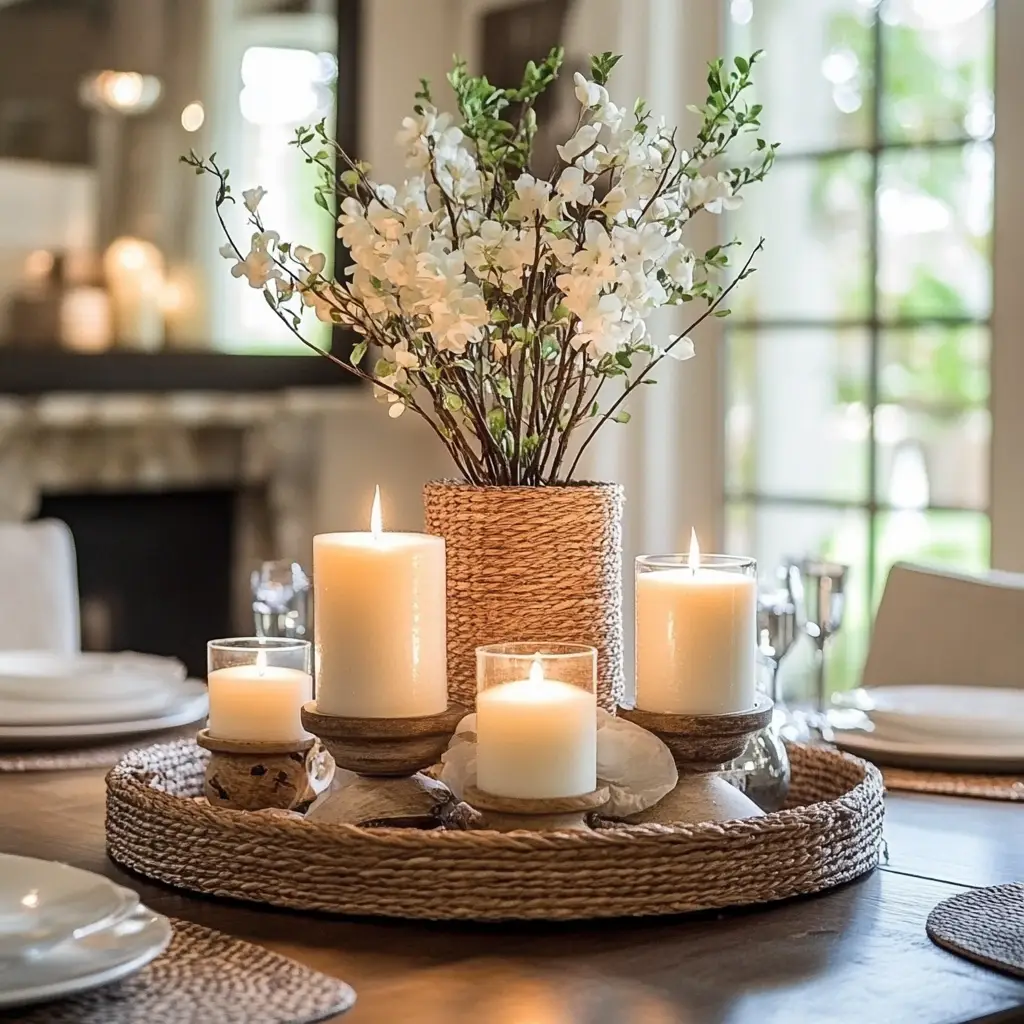 A Tiered Tray Display
