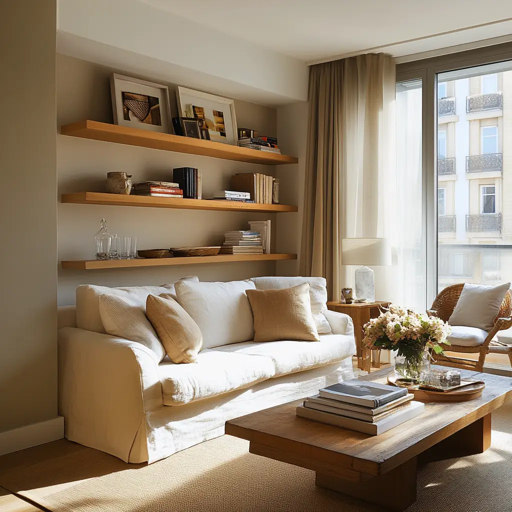 Add Floating Shelves
