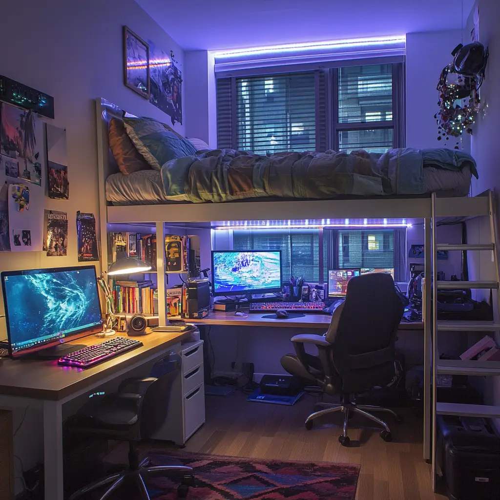 Add LED Strip Lighting for Atmosphere