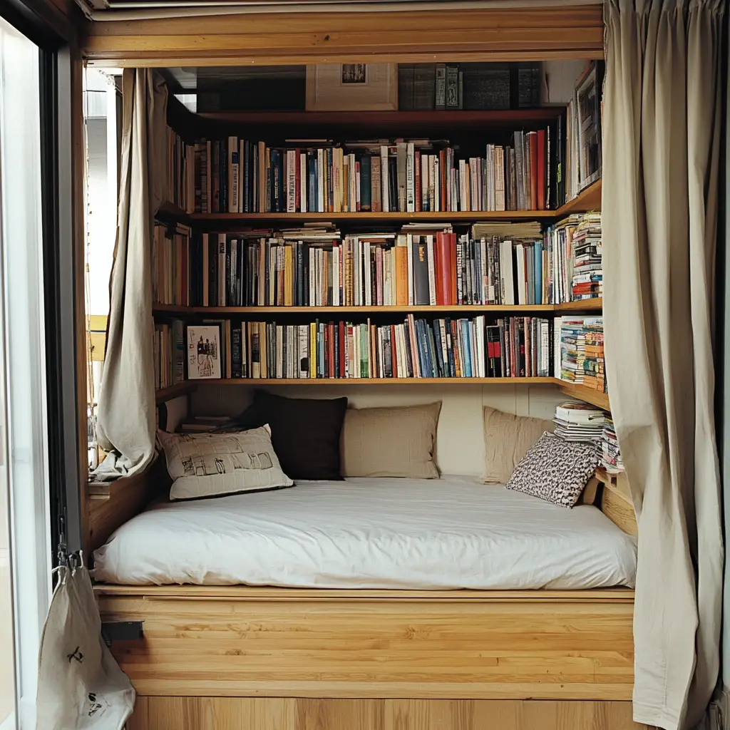 Add Vertical Storage for Books