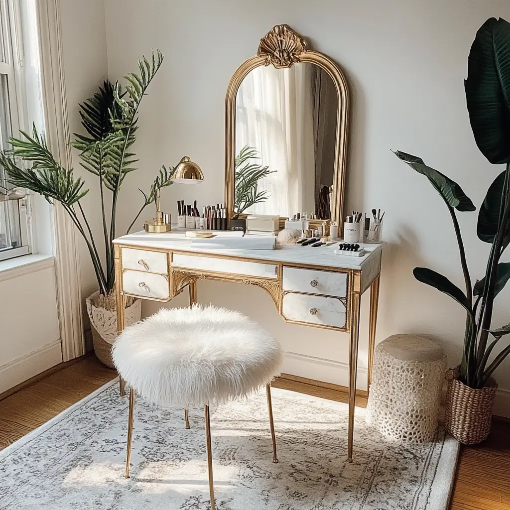Add a Vanity or Makeup Nook