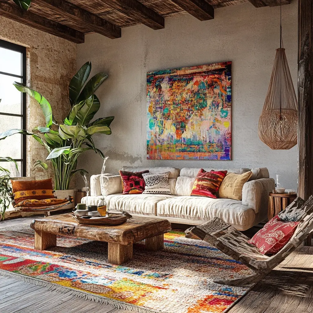 Boho Living Room