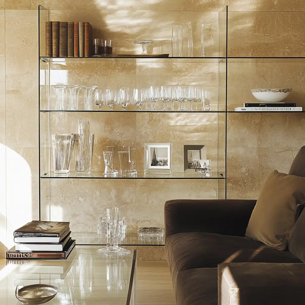 Choose Glass or Lucite Pieces