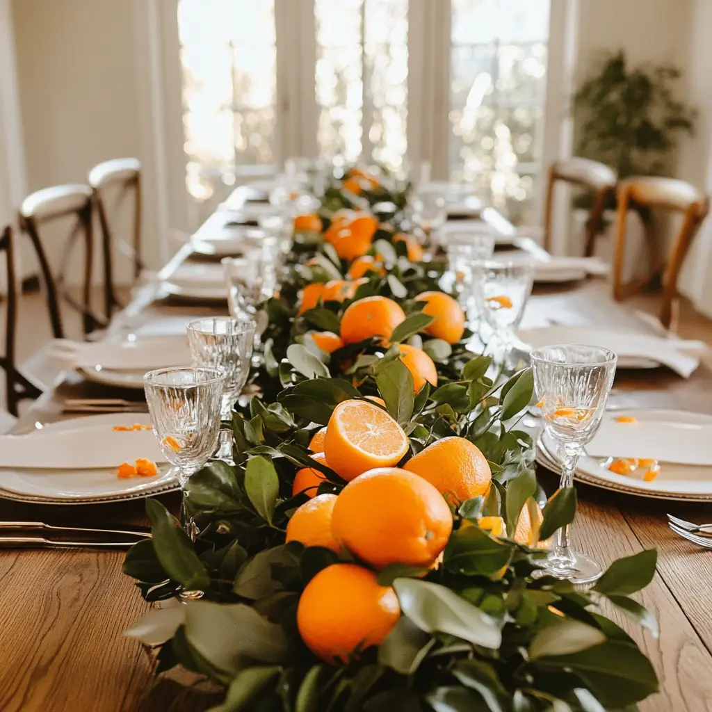 Citrus Garland or Greenery Garland