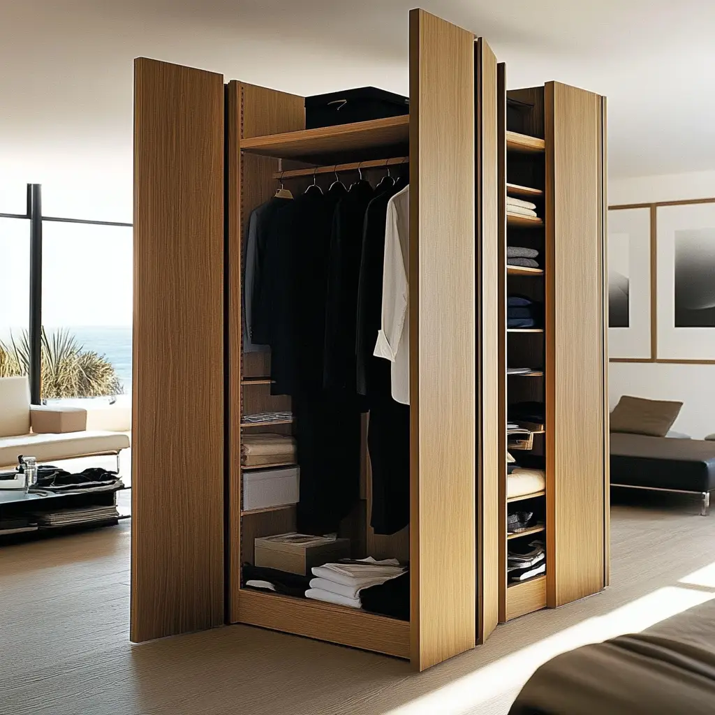 Closet or Wardrobe as Divider