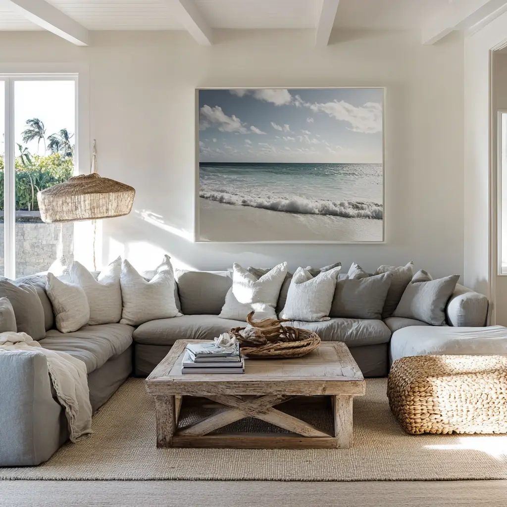 Coastal and Airy Feel