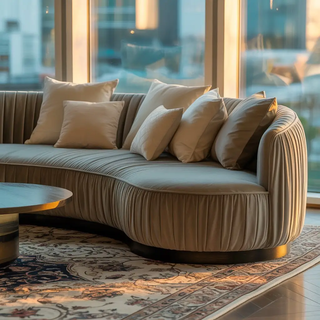 Curved Sofa