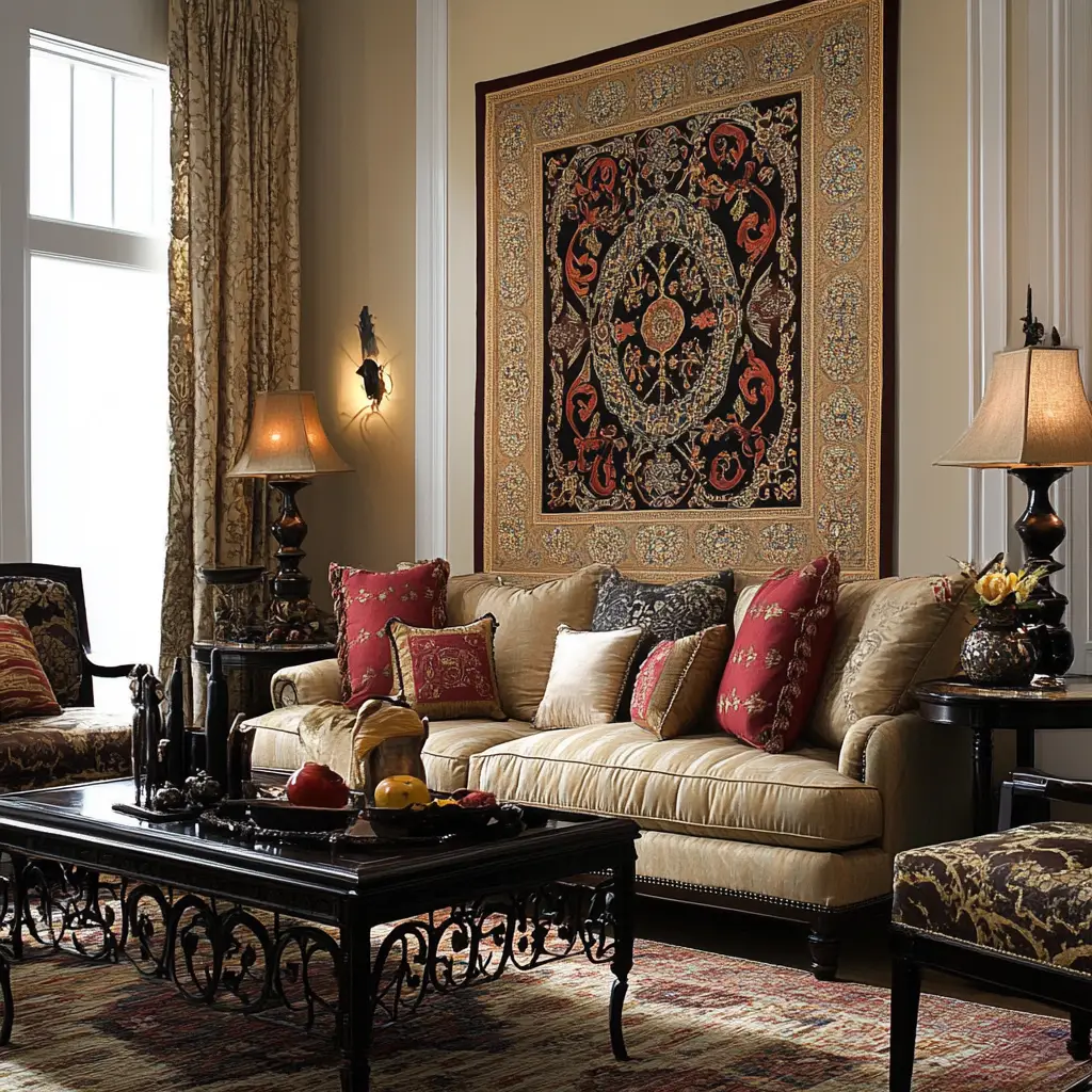 Fabric or Tapestry Display
