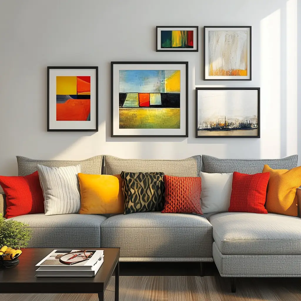 Gallery Wall of Art Prints
