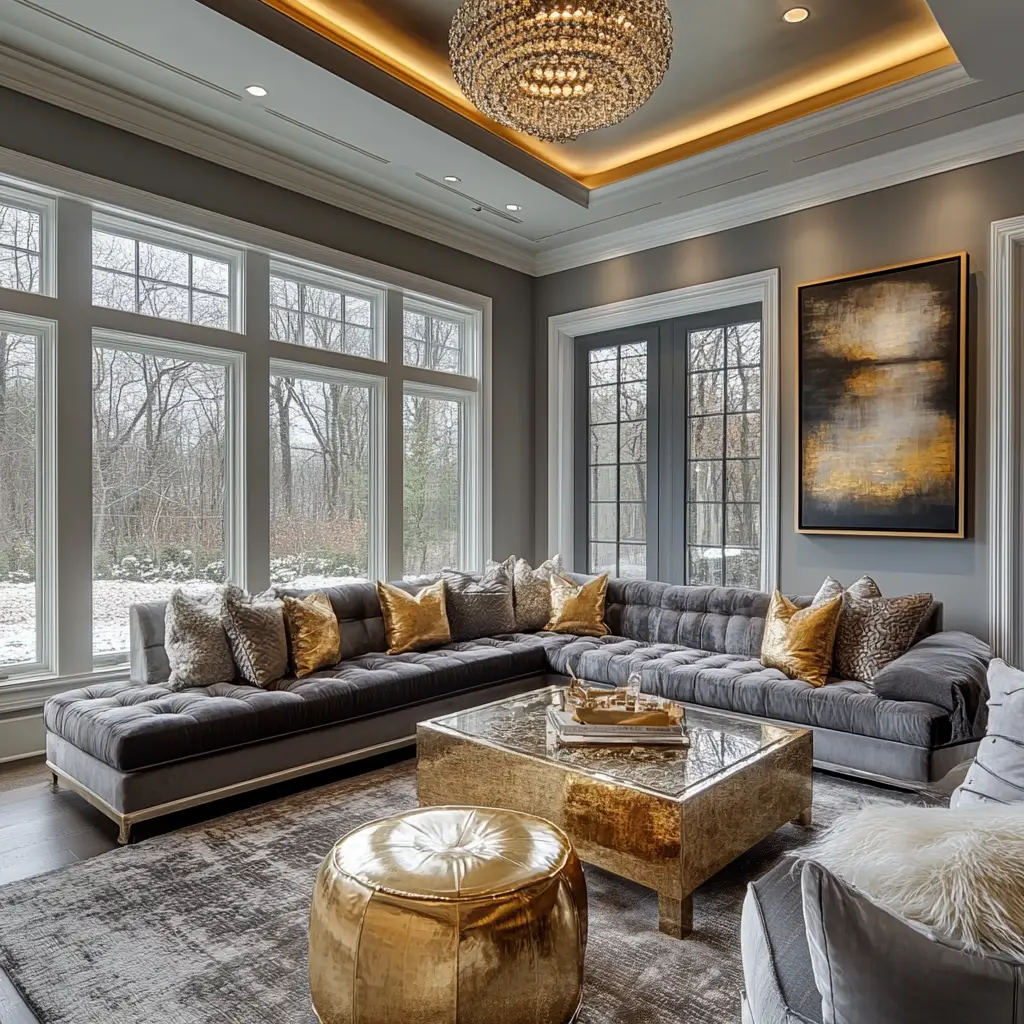 Glamorous Gold Touches