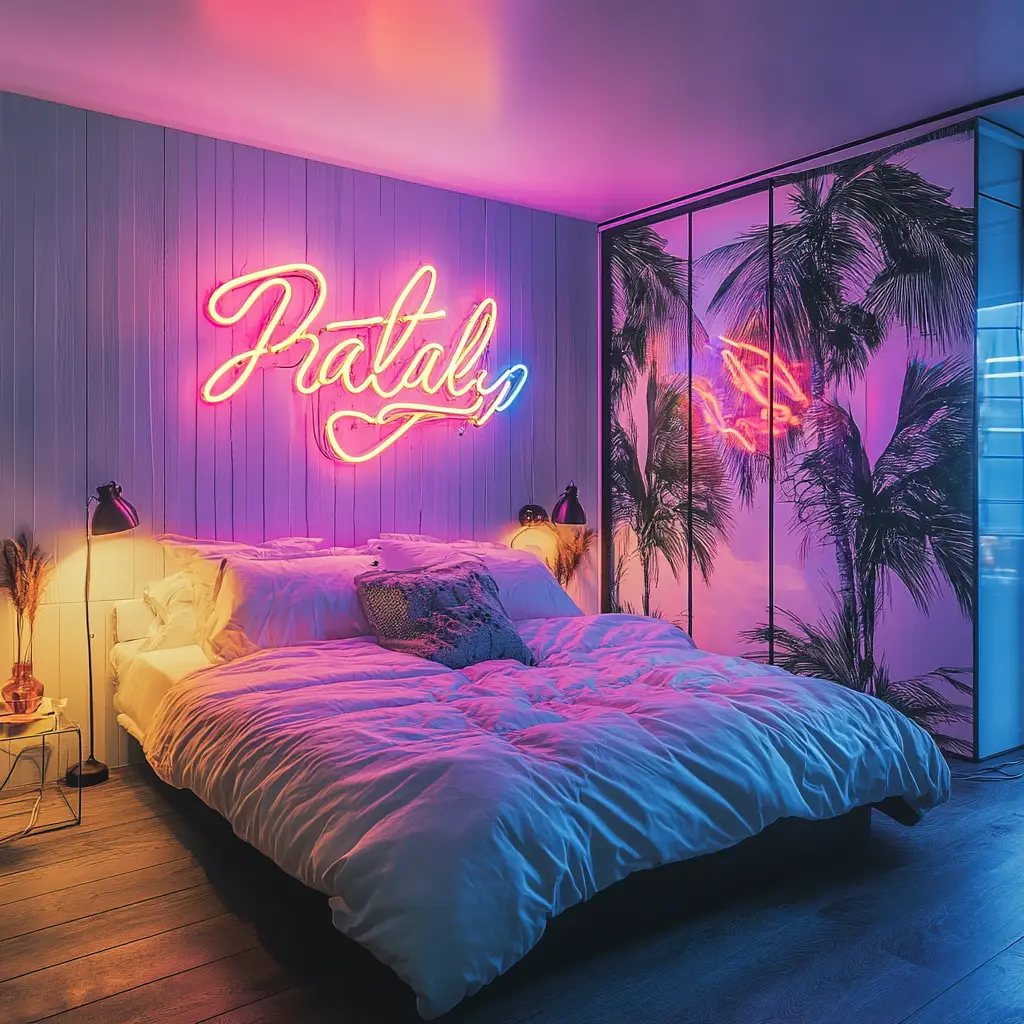 Hang a Neon Sign or Quote Light