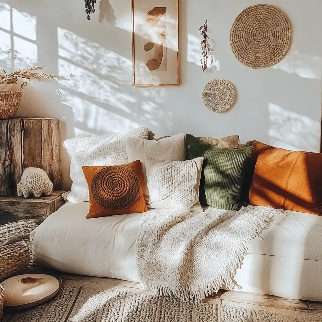 Include Throw Pillows and Blankets