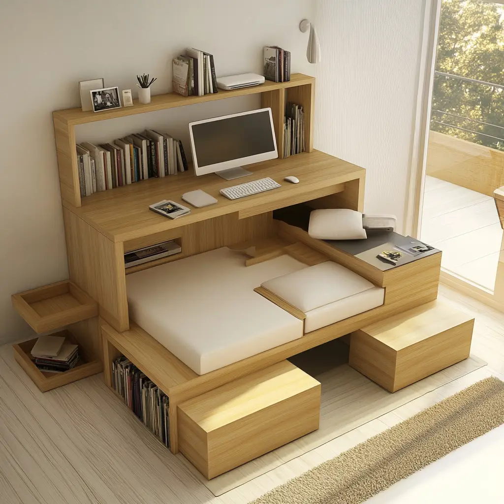 Incorporate Multi-Functional Furniture