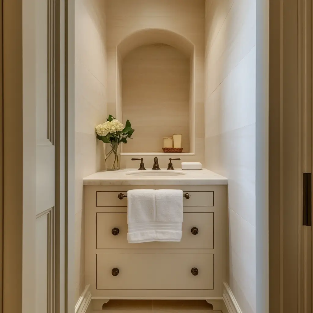 Install a Towel Niche