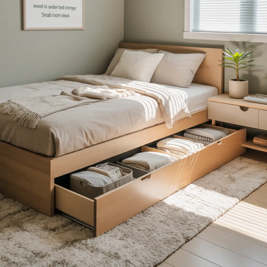 Invest in Under-Bed Storage