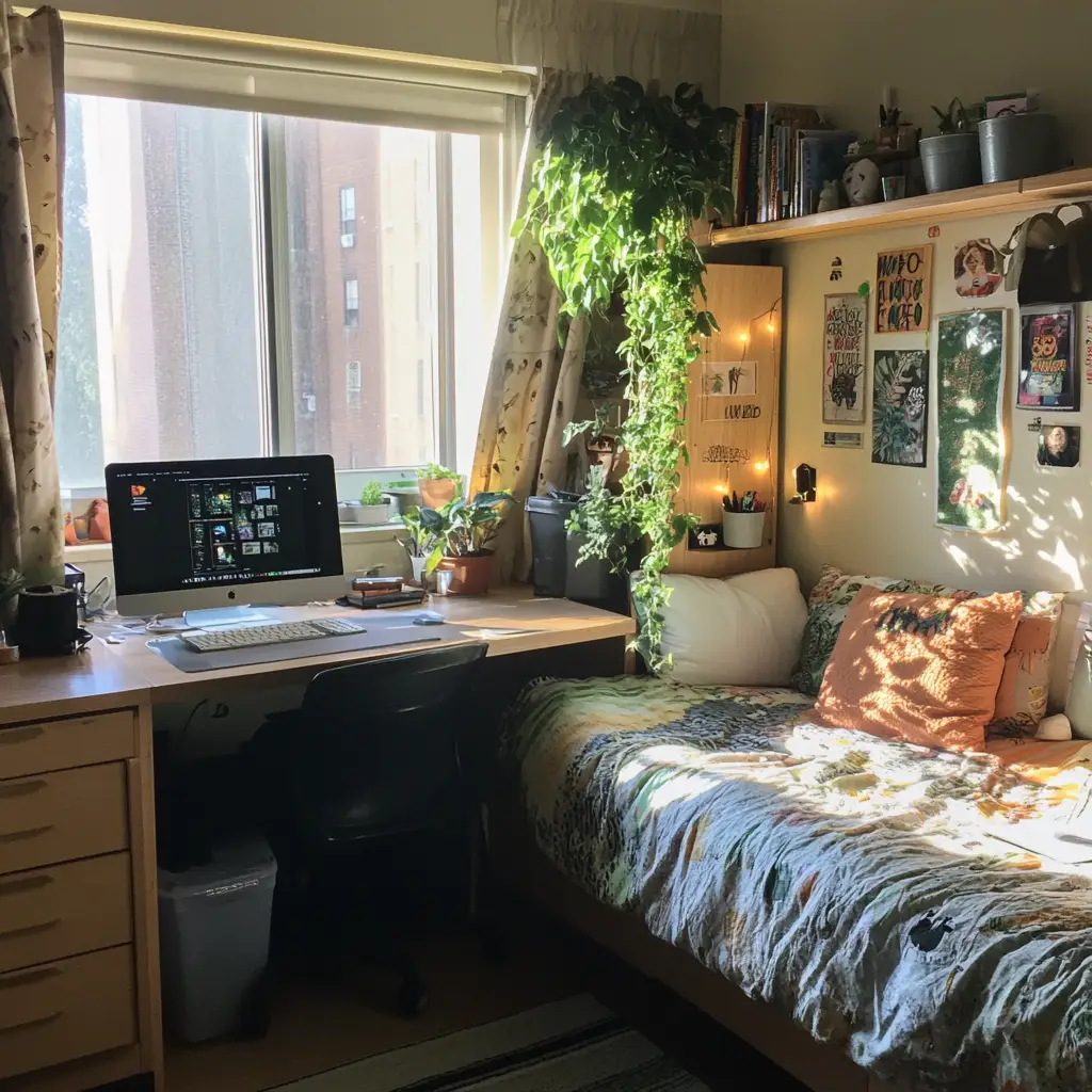 Keep It Fresh with a Desk Plant