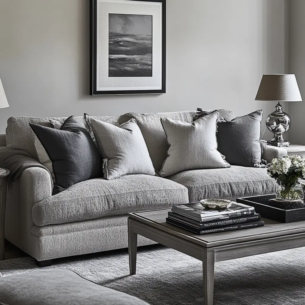 Layer Different Shades of Grey