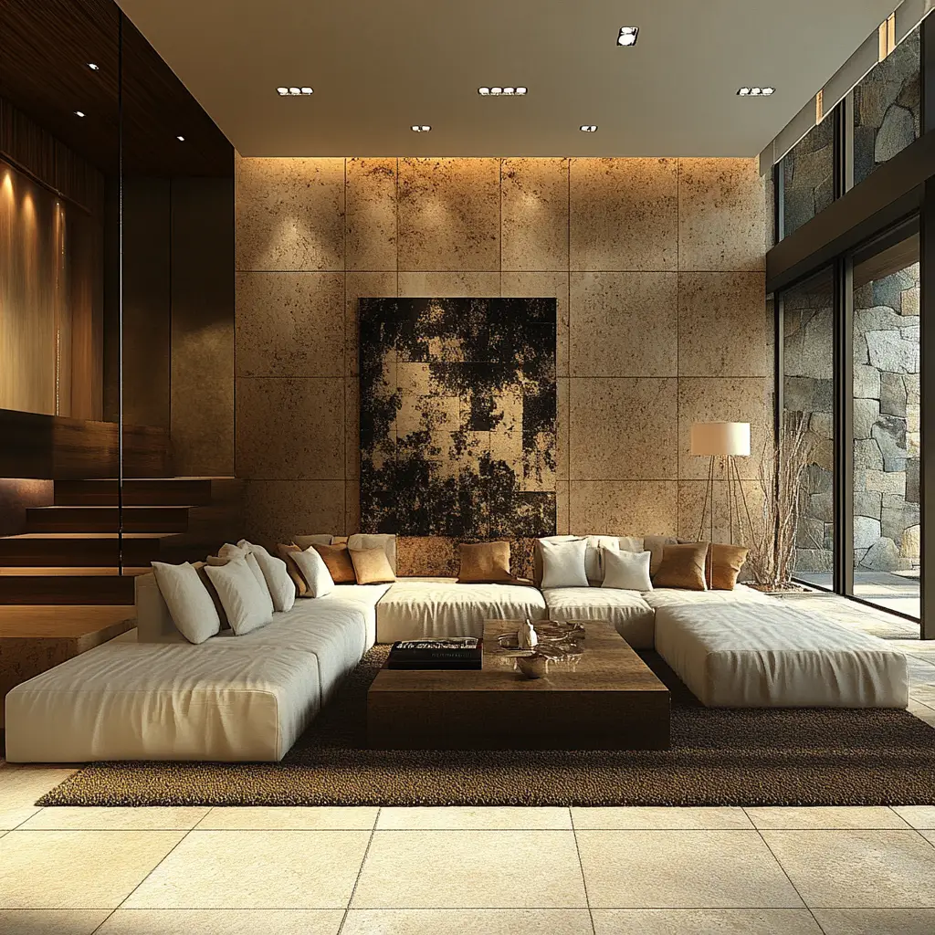 Neutral Base with Texture Layers
