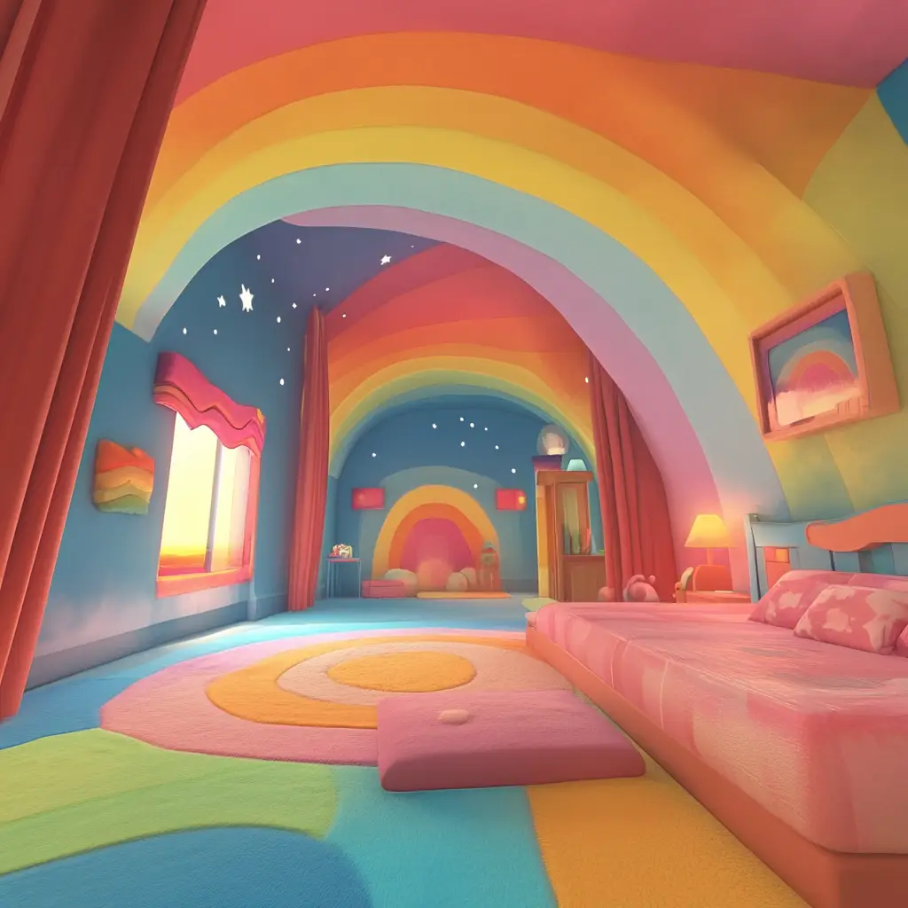 Rainbow Dream Room