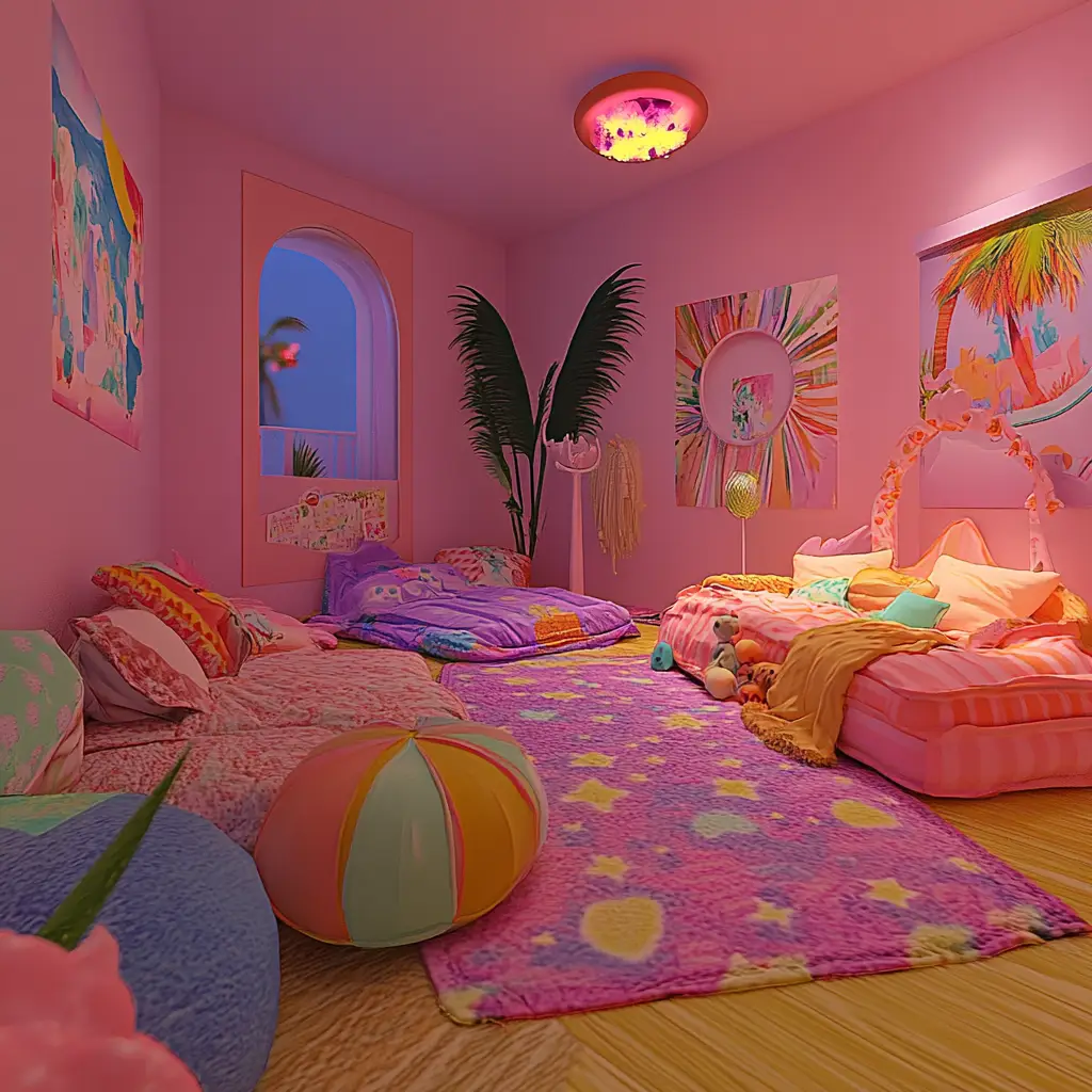 Sleepover Party Room