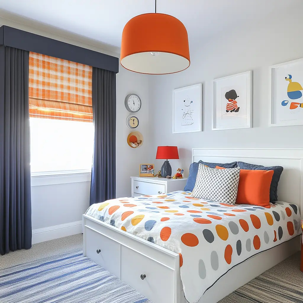 Soft Color Palette with Pops of Color