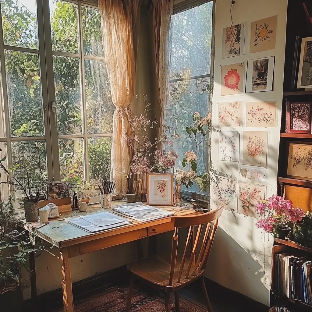 Style a Desk or Study Corner