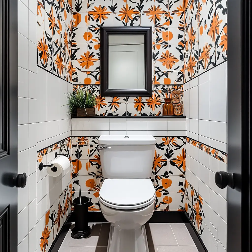 Try a Bold Tile Pattern
