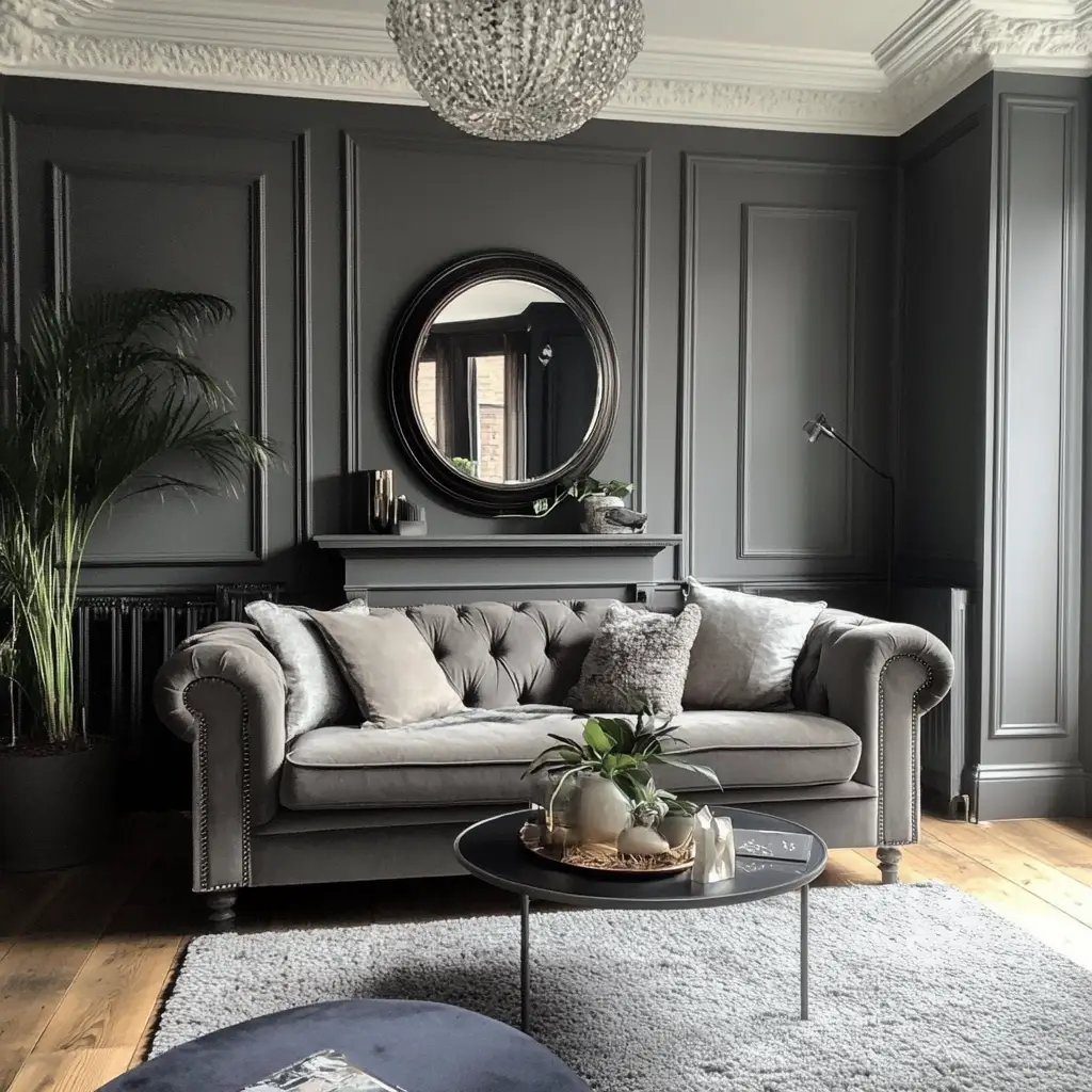 Try a Grey Gallery Wall