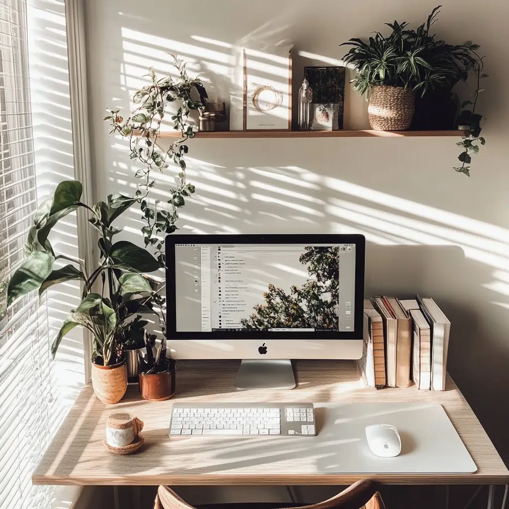 Try a Minimalist Desk Setup