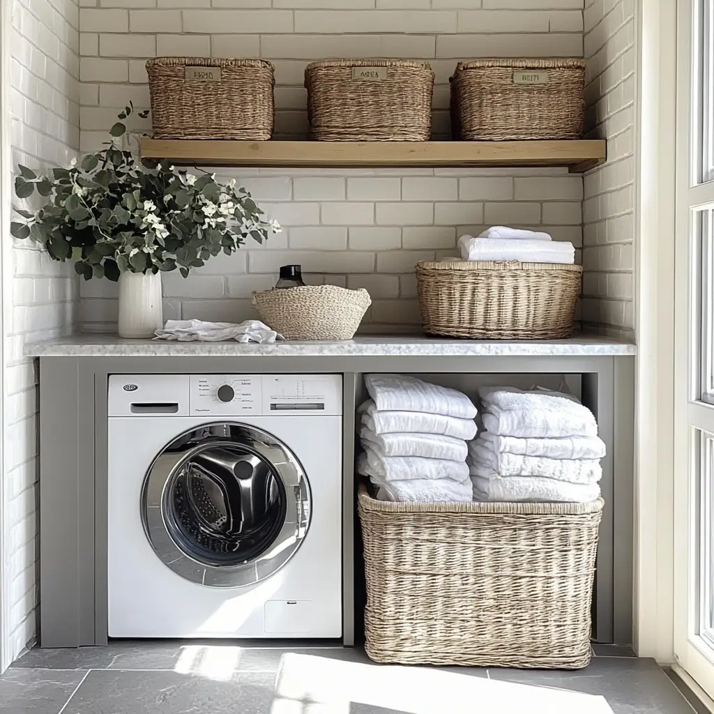 Use Decorative Baskets