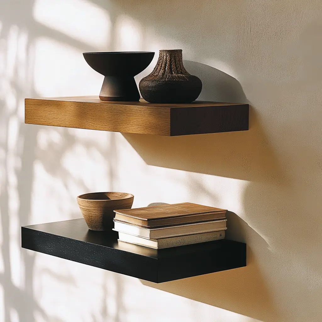 Use Floating Shelves