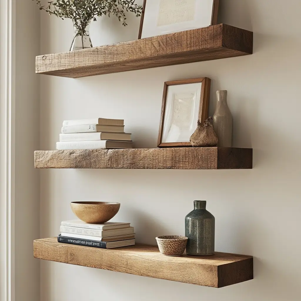 Use Floating Shelves