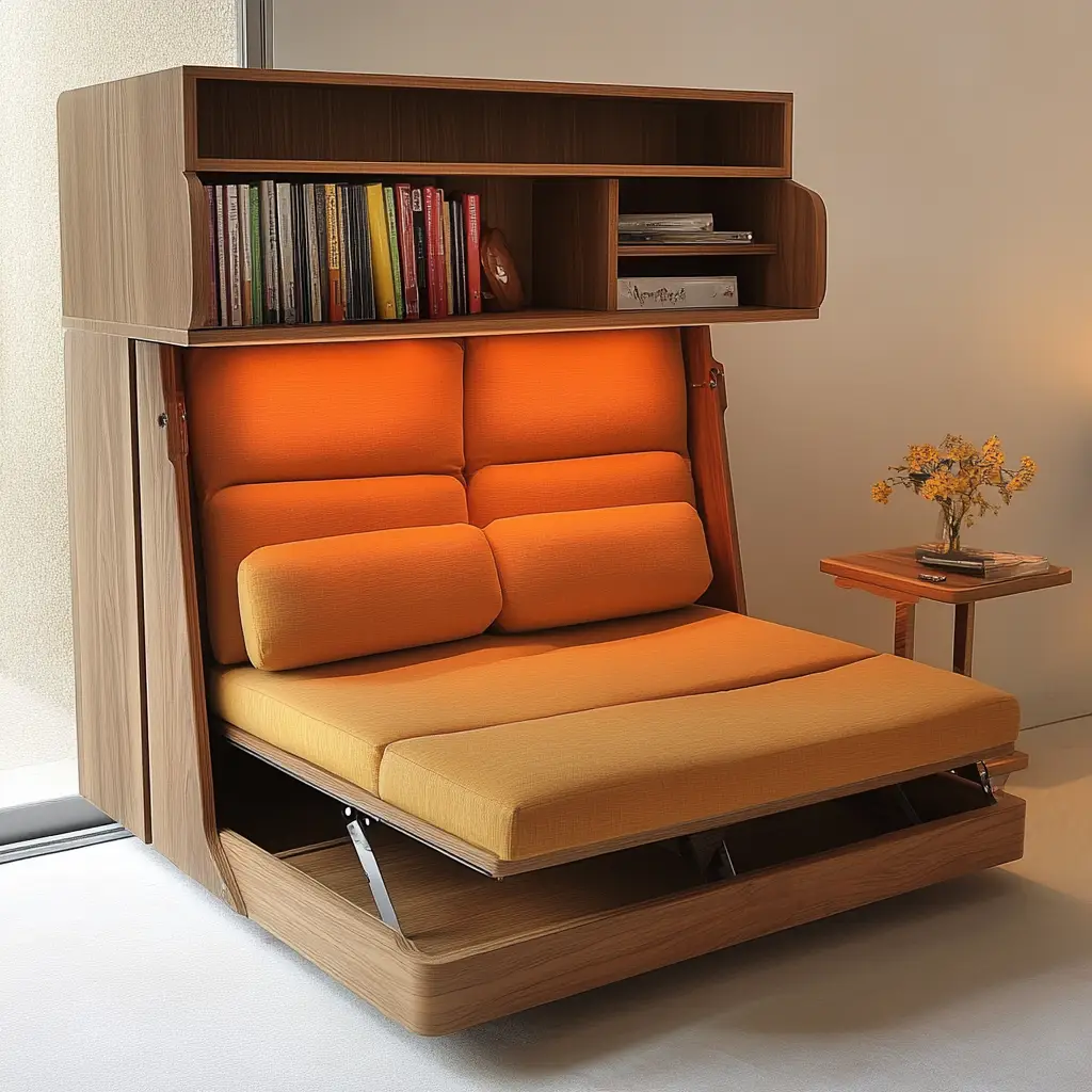 Use Foldable or Stackable Furniture