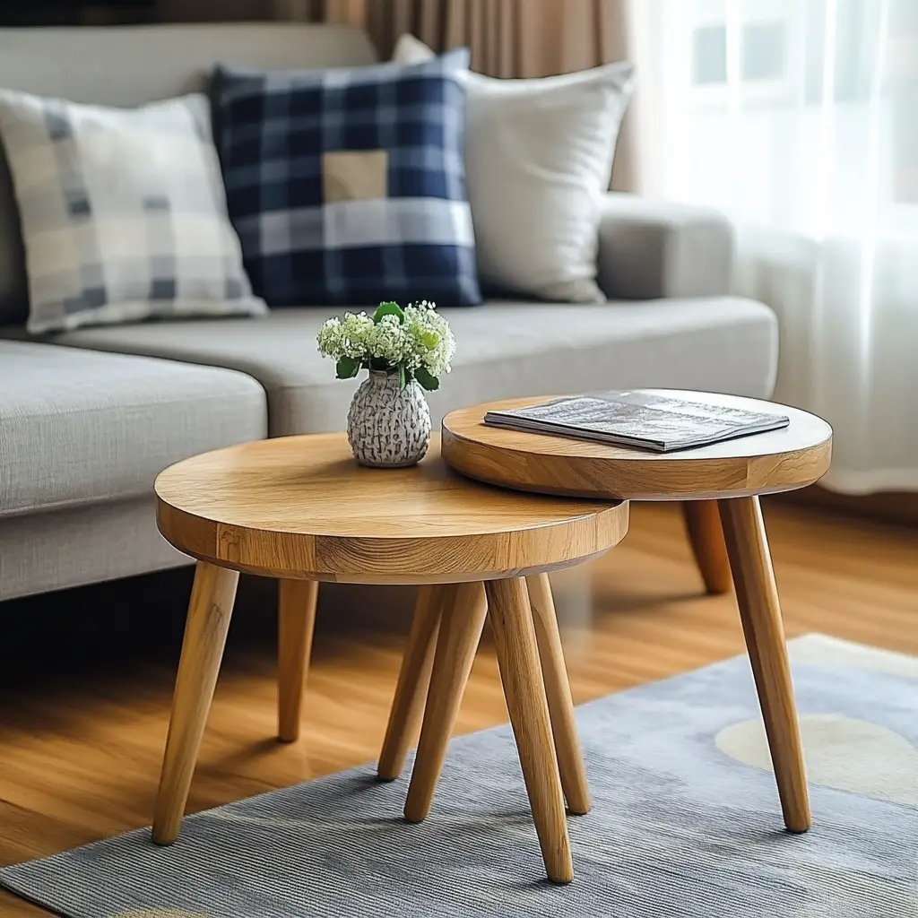 Use Nesting or Stackable Tables