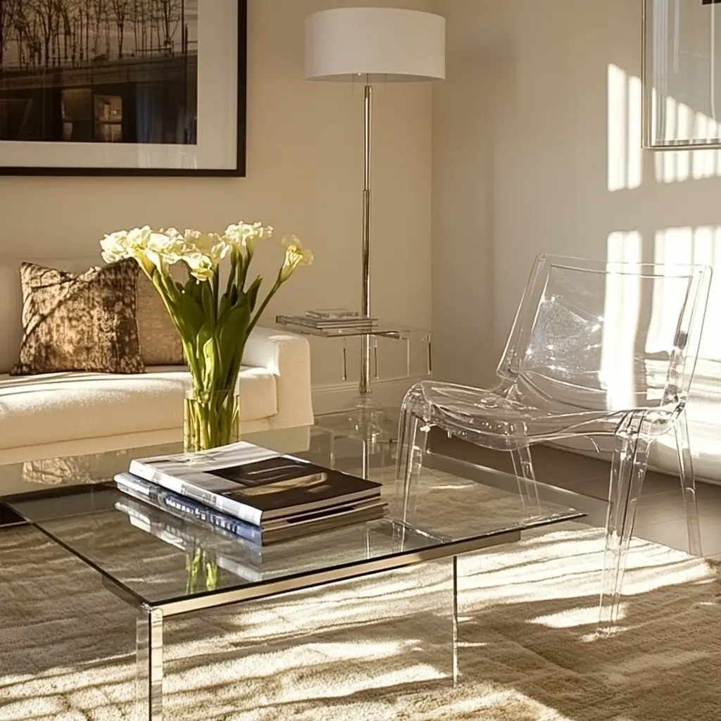 Use Transparent Furniture