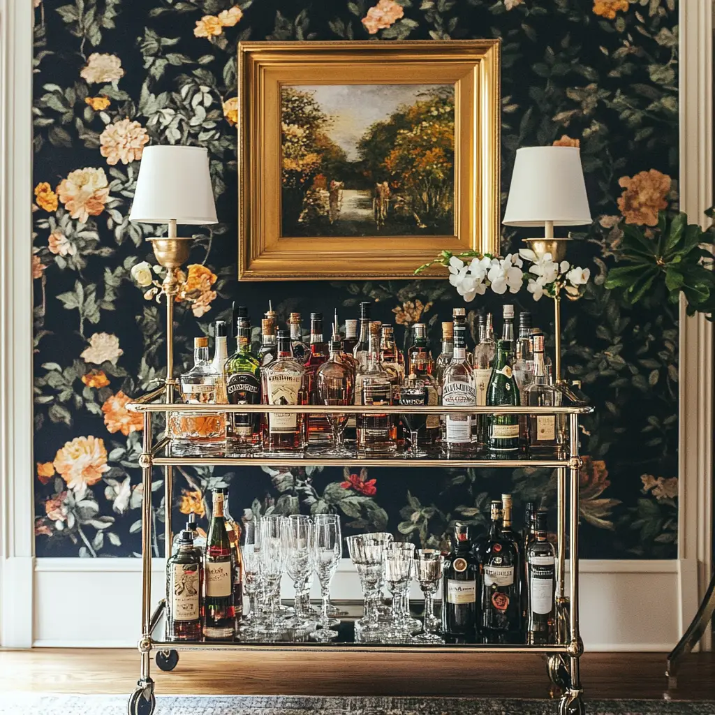 Use a Bar Cart
