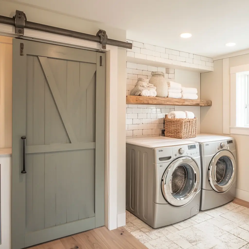 Use a Sliding Barn Door