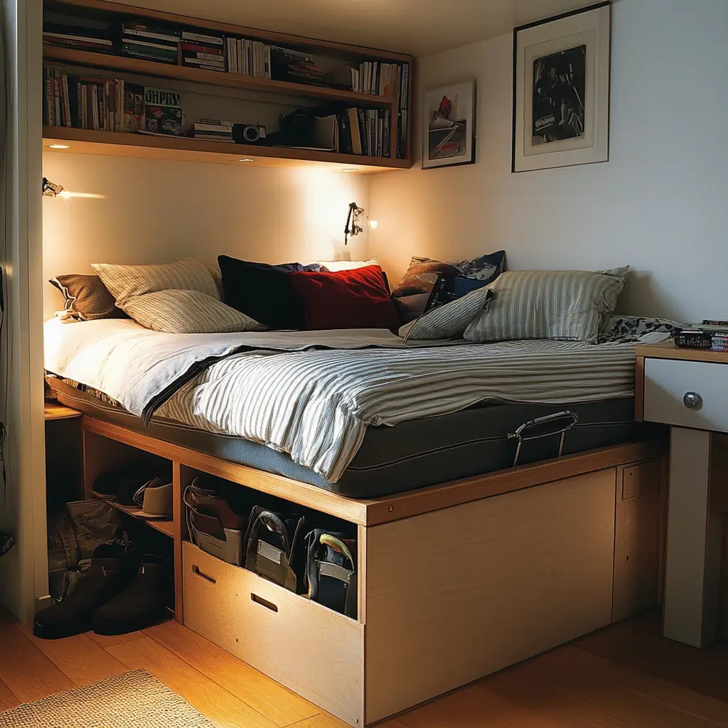 Utilize Under-the-Bed Storage
