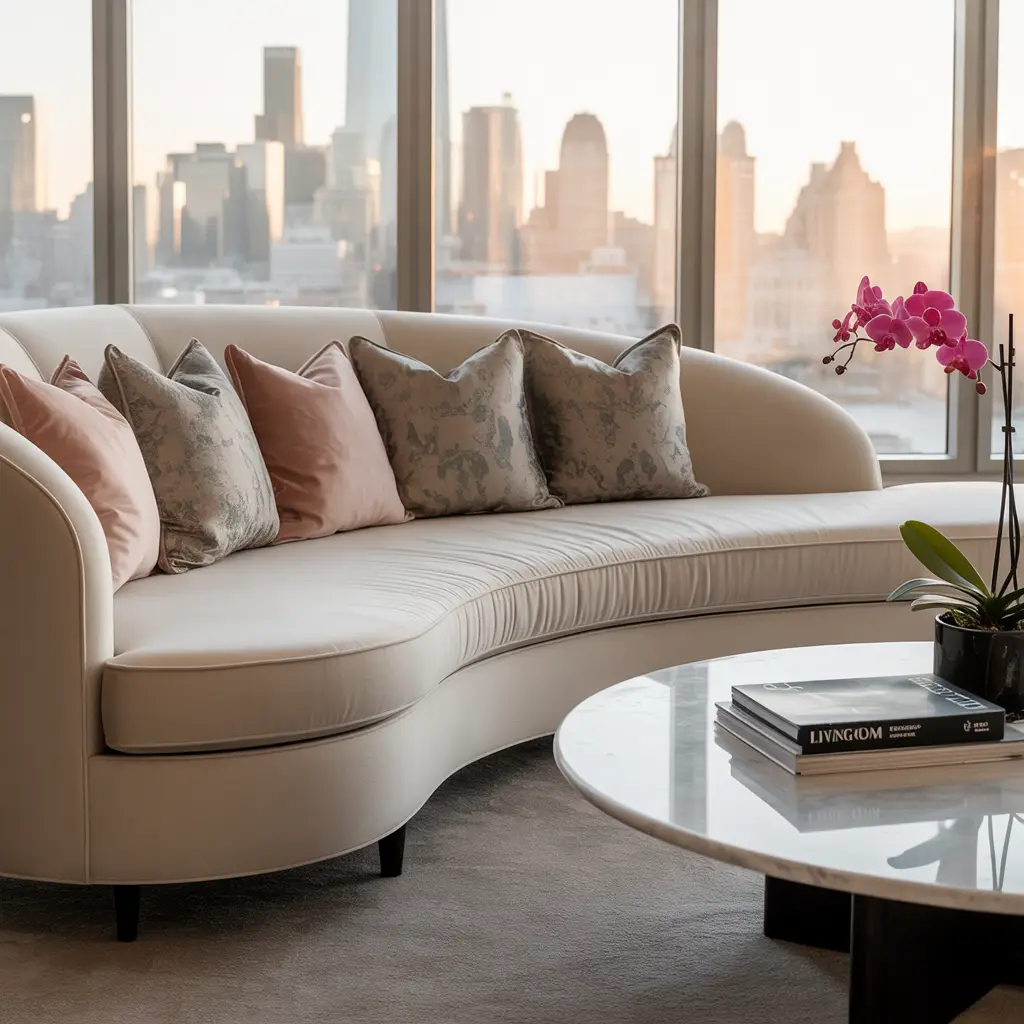 Velvet Sofa