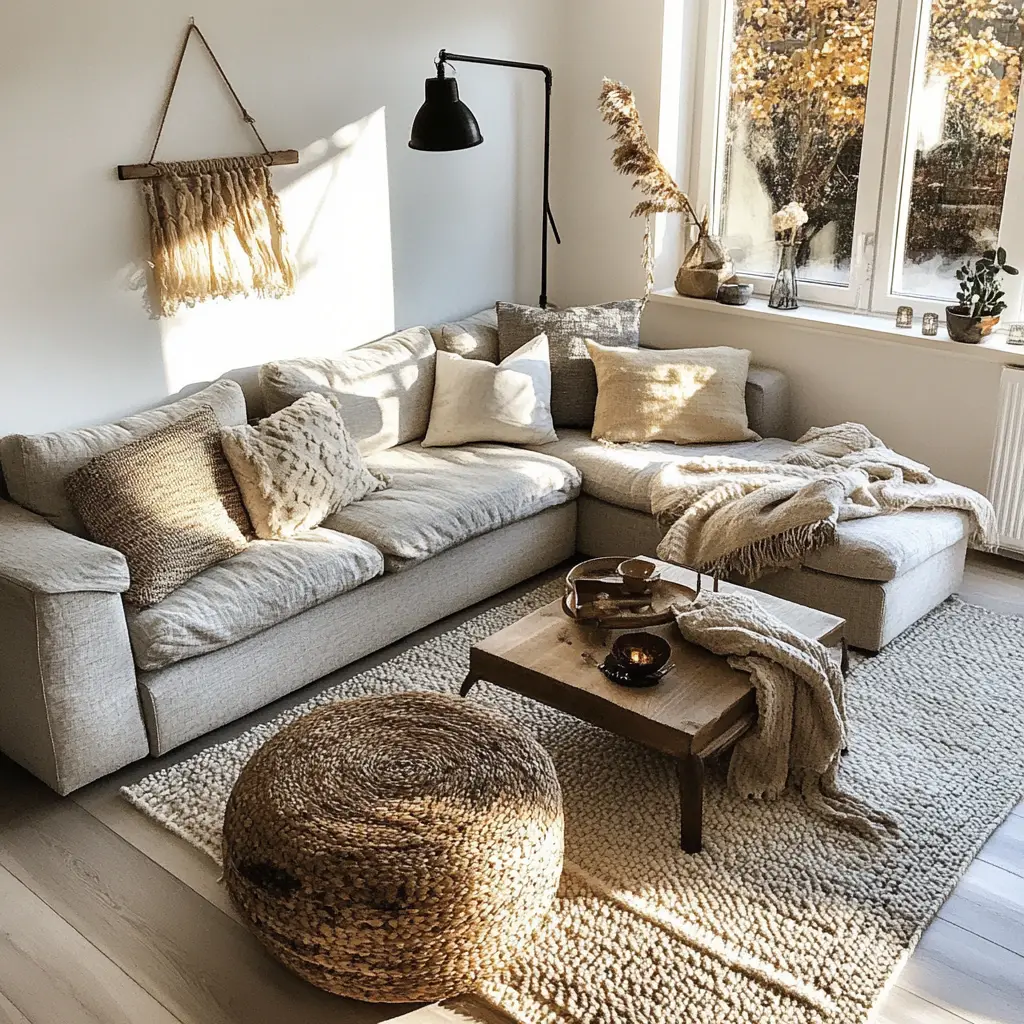 Warm Neutrals and Cozy Textures