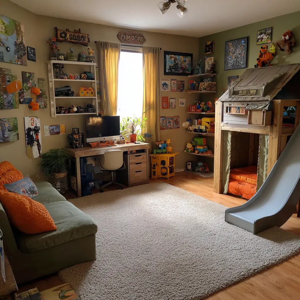 A Play Zone in the Middle