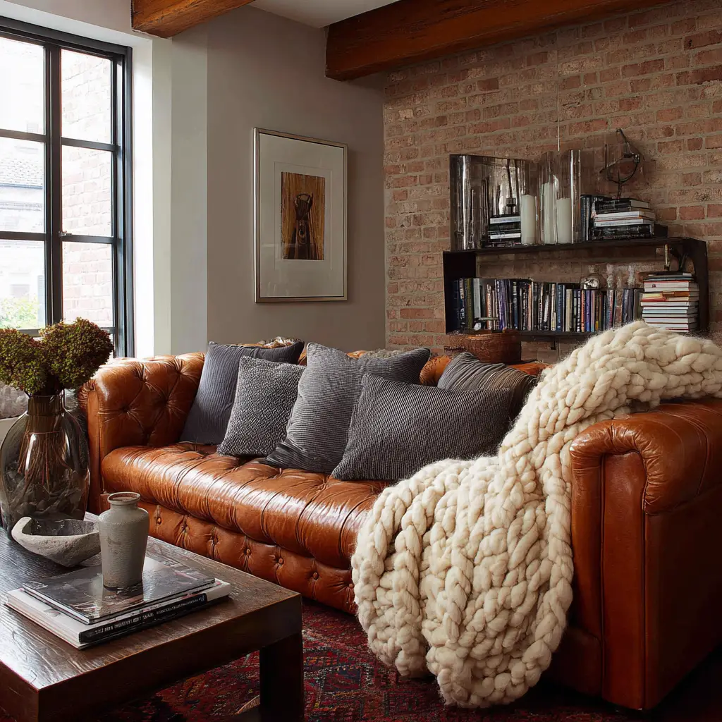 Add Texture with a Chunky Throw Blanket
