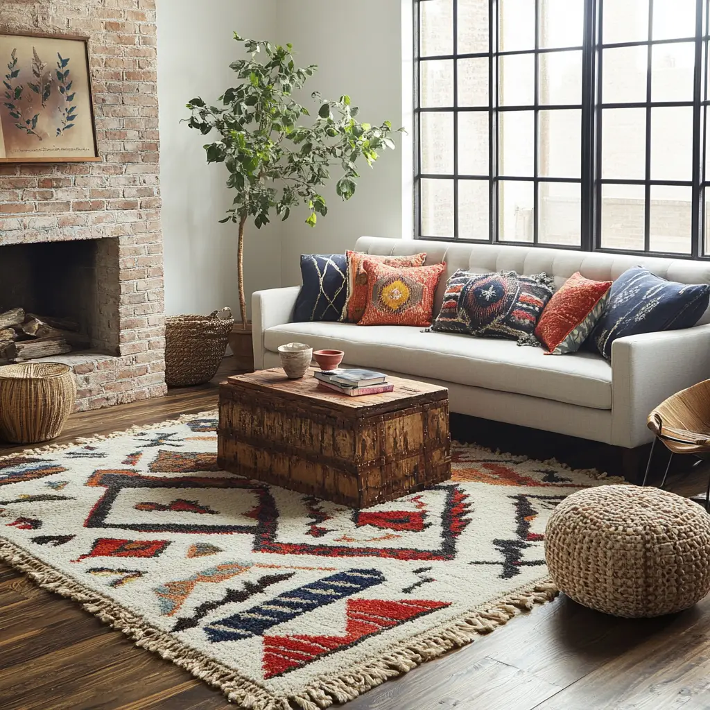 Add a Cozy Area Rug