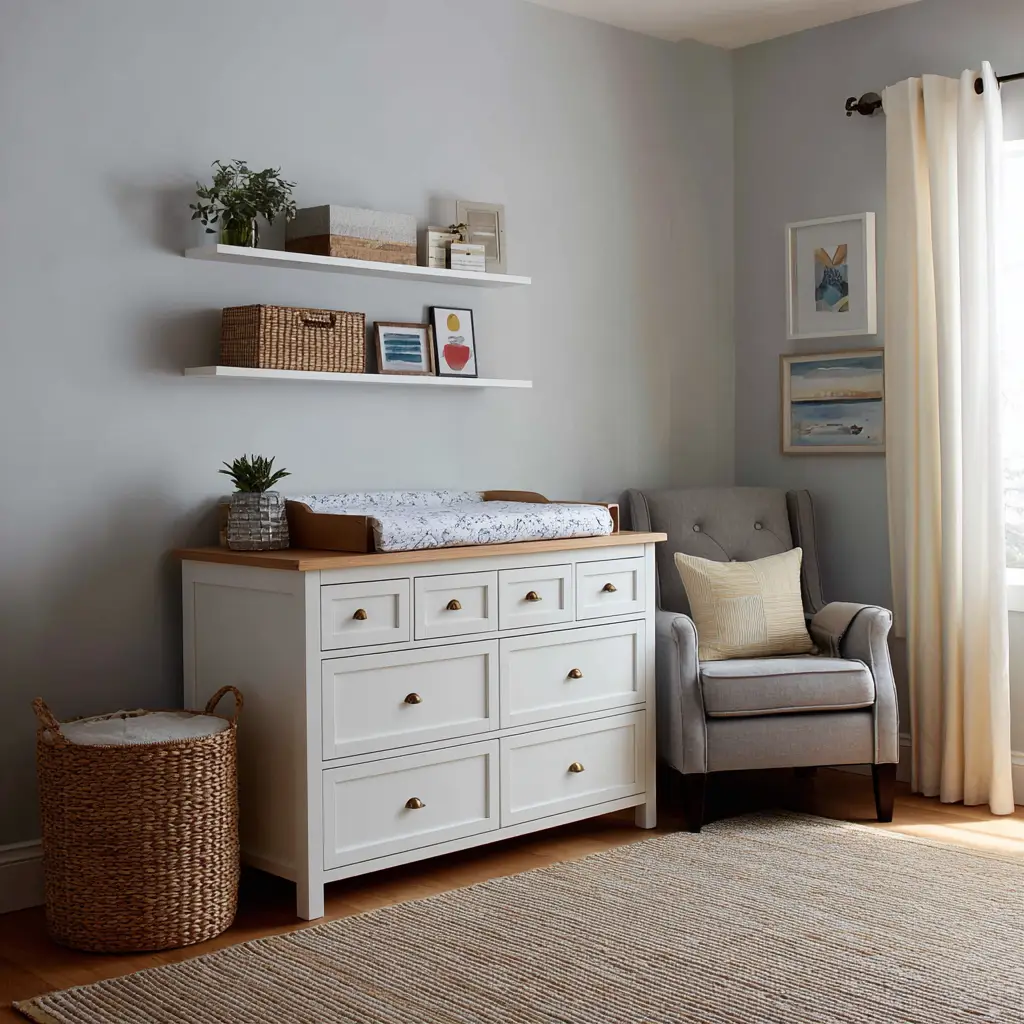  Add a Dresser as a Dual Changing Table