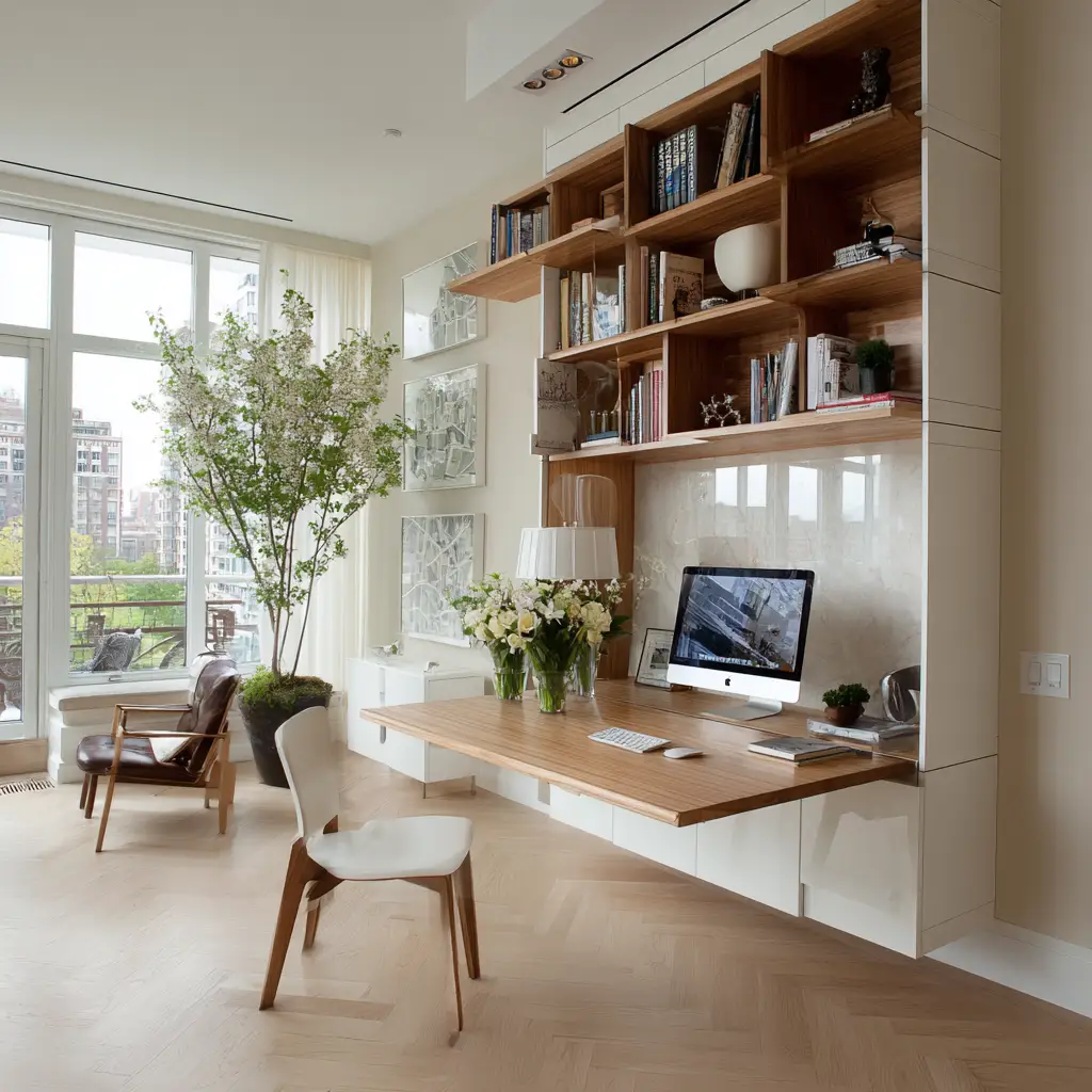 Add a Fold-Down Desk