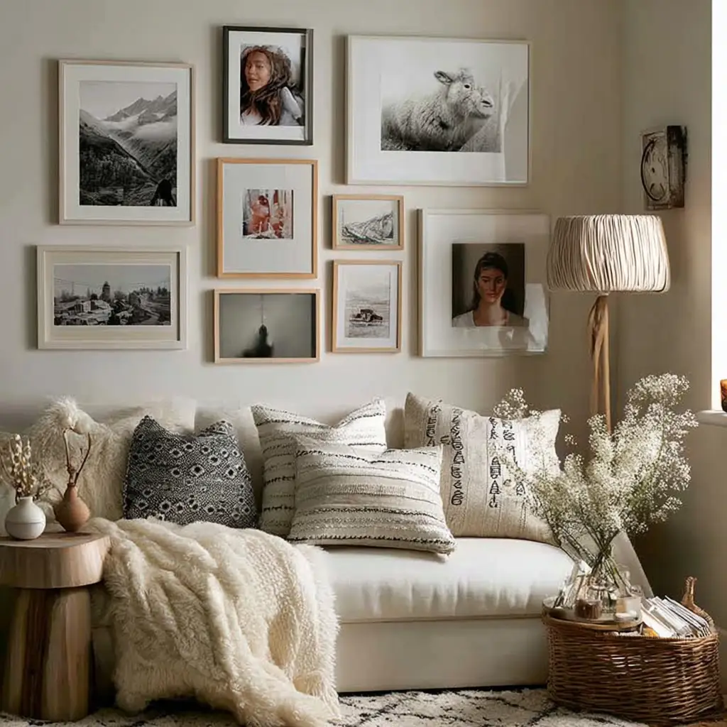 Add a Gallery Wall with Personal Touches