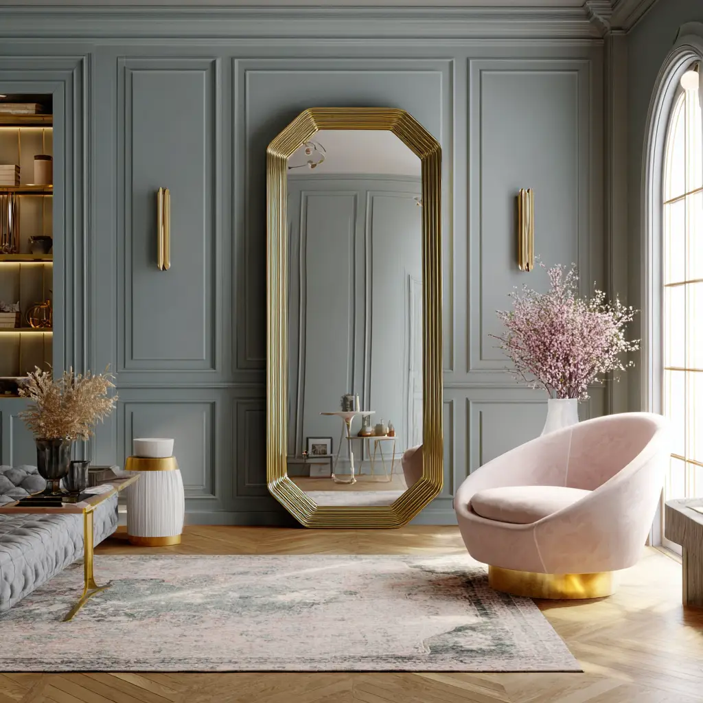 Add a Mirror with a Unique Frame
