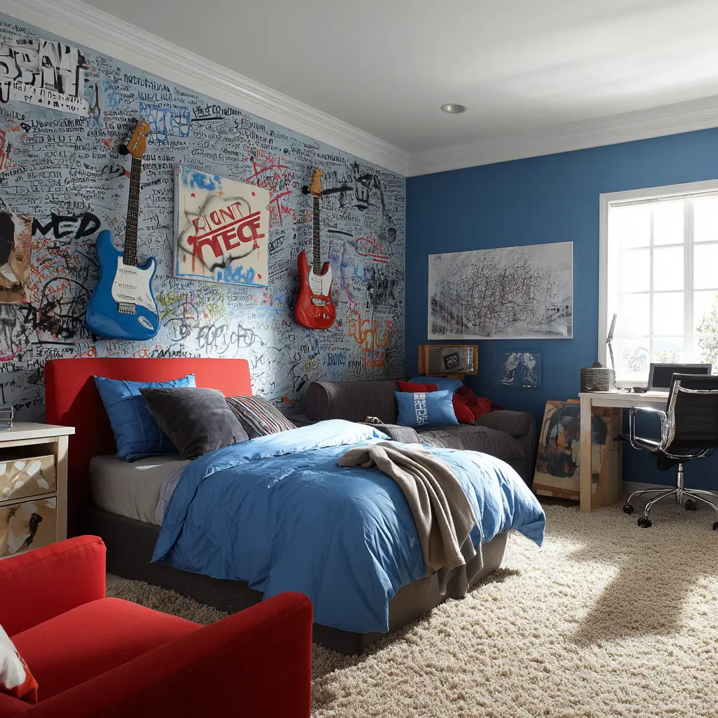 Add a Music-Inspired Wall