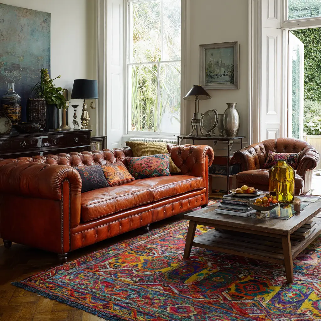 Add a Patterned Rug